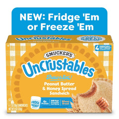 Smucker's Uncrustables Frozen Peanut Butter & Honey Spread Sandwich