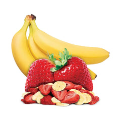 READYWISE Vegan Gluten Free Simple Kitchen Strawberries & Bananas - 6.6oz / 6ct