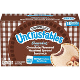 Smucker's Uncrustables Frozen Chocolate Flavored Hazelnut Spread Sandwich