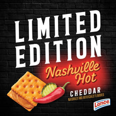 Lance Nashville Hot Cheddar Sandwich Crackers - 14.1oz/10pk