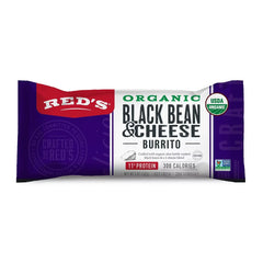 Red's All Natural Organic Black Bean & Cheese Burrito - 5oz