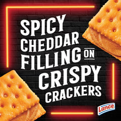 Lance Nashville Hot Cheddar Sandwich Crackers - 14.1oz/10pk