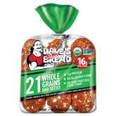 Dave's Killer Bread 21 Whole Grains and Seeds Sandwich Rolls - 18oz