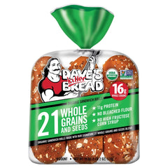 Dave's Killer Bread 21 Whole Grains and Seeds Sandwich Rolls - 18oz