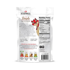 READYWISE Vegan Gluten Free Simple Kitchen Strawberries & Bananas - 6.6oz / 6ct