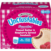 Smucker's Uncrustables Frozen Peanut Butter & Raspberry Spread Sandwich
