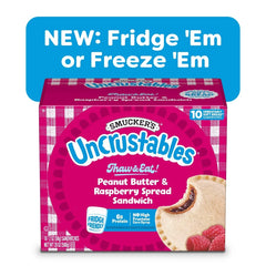 Smucker's Uncrustables Frozen Peanut Butter & Raspberry Spread Sandwich