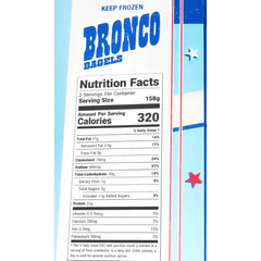 Bronco Breakfast Bagels - Turkey Sausage Egg & Cheese - 11.1oz/2ct