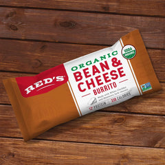 Red's All Natural Organic Bean Rice & Cheese Burrito - 5oz