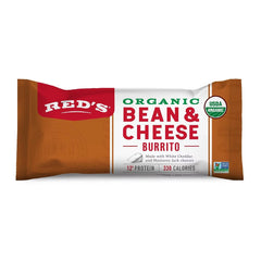 Red's All Natural Organic Bean Rice & Cheese Burrito - 5oz