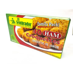 El Sembrador Ham Frozen Croquettes - 47oz/40ct