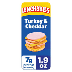Lunchables Turkey & Cheddar Cheese with Crackers - 1.9oz