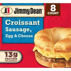 Jimmy Dean 2 Pack/36oz Each Sausage, Egg, & Cheese Frozen Croissant
