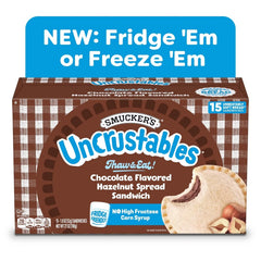 Smucker's Uncrustables Frozen Chocolate Flavored Hazelnut Spread Sandwich