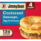 Jimmy Dean Sausage Egg & Cheese Frozen Croissant Sandwiches