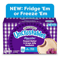 Smucker's Uncrustables Frozen Peanut Butter & Grape Jelly Sandwich