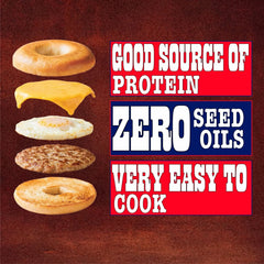 Bronco Breakfast Bagels - Turkey Sausage Egg & Cheese - 11.1oz/2ct