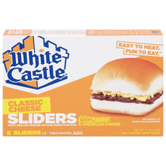 White Castle Microwaveable Frozen Cheeseburger Sliders