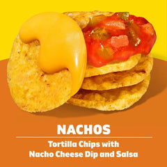 Lunchables Nachos Cheese Dip & Salsa - 4.4oz