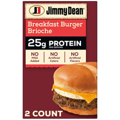 Jimmy Dean Breakfast Burger Brioche - 12.3oz/2ct