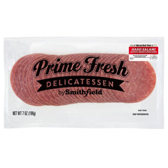 Prime Fresh Hard Salami Slices - 7oz