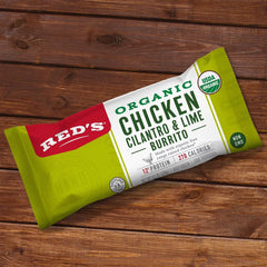 Red's All Natural Organic Chicken Cilantro & Lime Burrito - 4.5oz