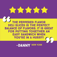 Tofurky Plant Based Peppered Deli Slices - 15ct/5.5oz