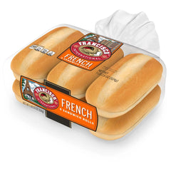 Francisco Sweet French Sandwich Rolls - 1lbs/6ct