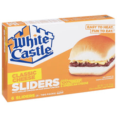 White Castle Microwaveable Frozen Cheeseburger Sliders