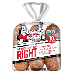 Dave's Killer Bread Sandwich Rolls Done Right - 18oz
