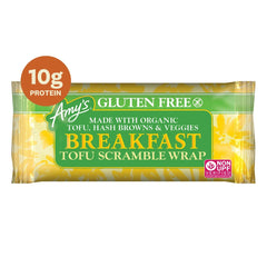 Amy's Gluten Free Vegan Tofu Scramble Frozen Breakfast Wrap - 5.5oz