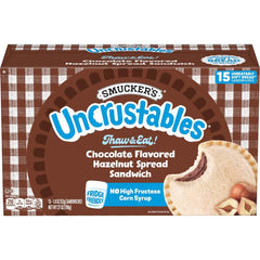 Smucker's Uncrustables Frozen Chocolate Flavored Hazelnut Spread Sandwich
