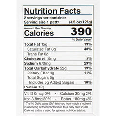 Golden Krust Jamaican Style Spicy Beef Frozen Patties - 9oz/2ct