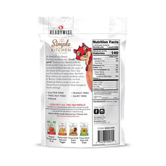 Wise Company Vegan Gluten Free Sliced Peaches Freeze Dried 1.4oz/6ct