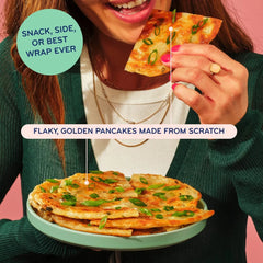 Laoban Dumplings Frozen Scallion Vegan Pancakes - 21oz
