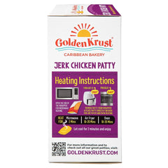 Golden Krust Jamaican Style Jerk Chicken Frozen Patties - 9oz/2ct