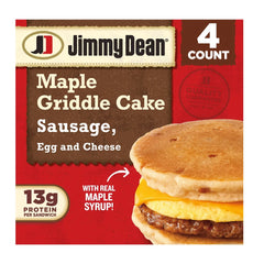 Jimmy Dean Frozen Maple Griddle Cake - 18.8oz