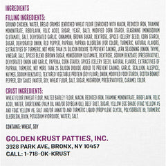 Golden Krust Jamaican Style Jerk Chicken Frozen Patties - 9oz/2ct