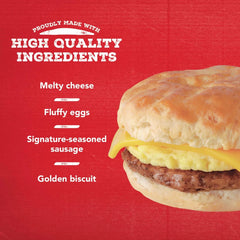 Jimmy Dean Frozen Sausage Egg & Cheese Biscuit - 8ct/36oz