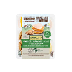 Greenfield Natural Meat Co. Oven Roasted Chicken Breast Boneless Sliced Lunch Kit - 2.9oz