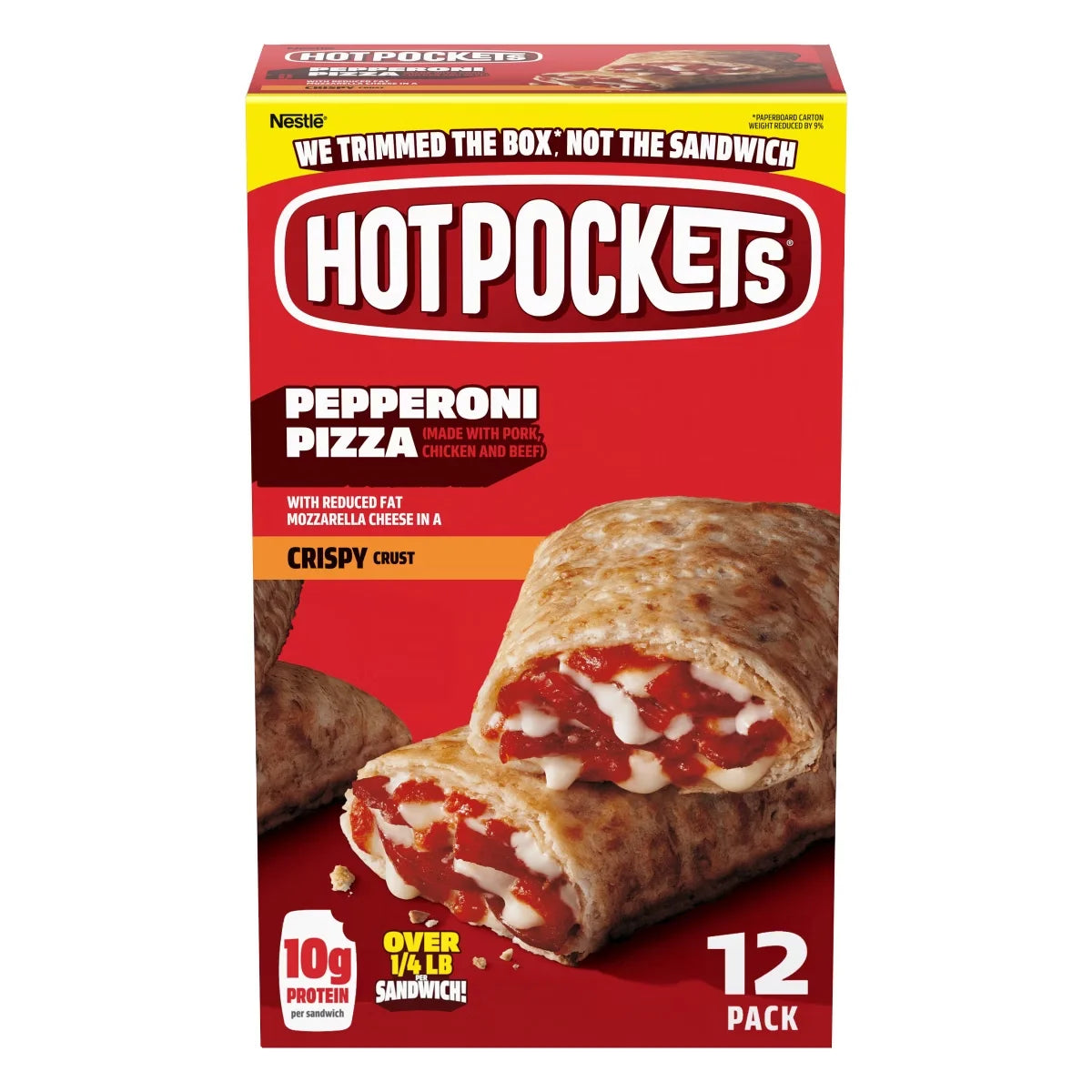 Nestle Hot Pockets Premium Pepperoni Frozen Pizza - 12ct/54oz
