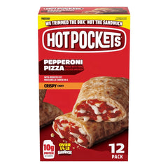 Nestle Hot Pockets Premium Pepperoni Frozen Pizza - 12ct/54oz