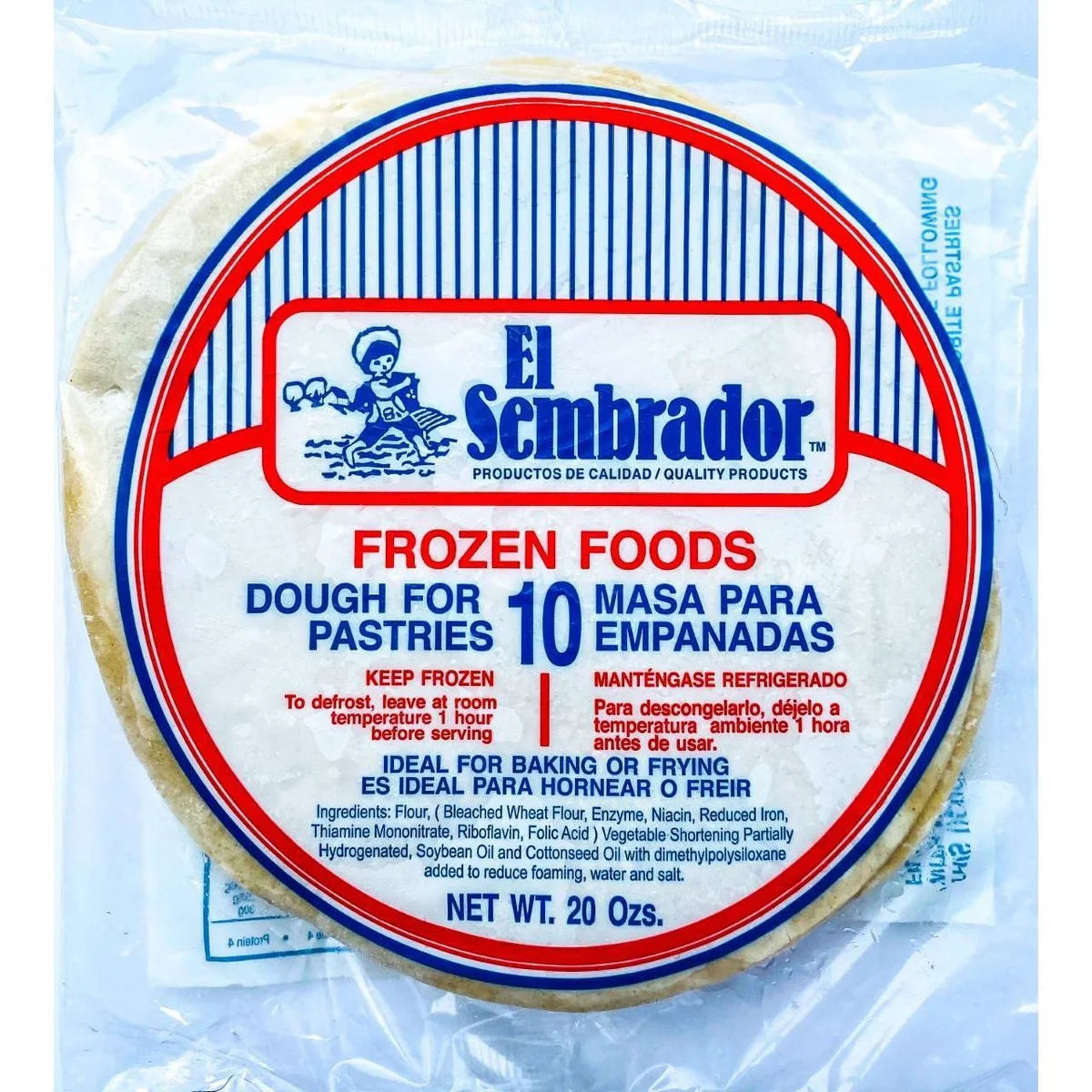 El Sembrador Frozen Discos - 20oz/10ct