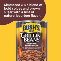 Bush's Gluten Free Bourbon and Brown Sugar Grillin' Beans - 22oz