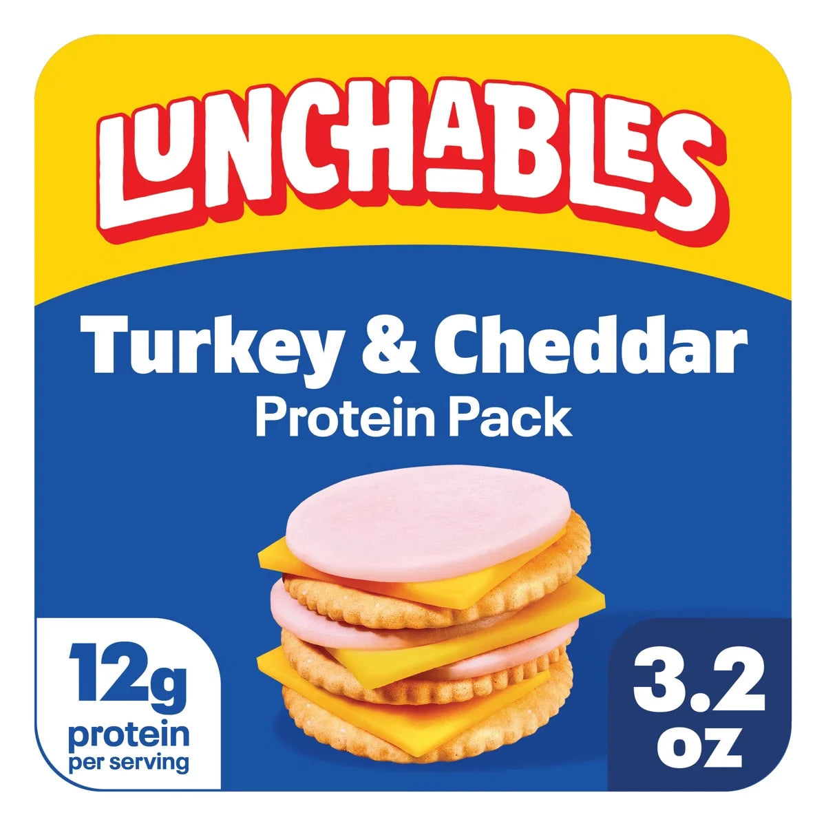 Lunchables Turkey & Cheddar Cheese with Crackers - 3.2oz