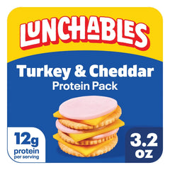 Lunchables Turkey & Cheddar Cheese with Crackers - 3.2oz