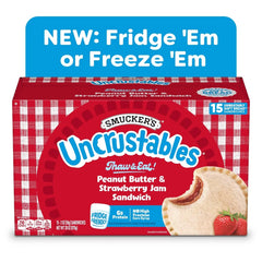 Smucker's Uncrustables Frozen Peanut Butter & Strawberry Jam Sandwich