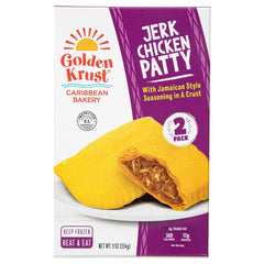 Golden Krust Jamaican Style Jerk Chicken Frozen Patties - 9oz/2ct