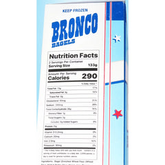 Bronco Breakfast Bagels - Turkey Bacon Egg & Cheese - 9.4oz/2ct