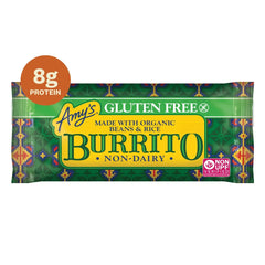 Amy's Vegan Gluten Free Non-Dairy Bean & Rice Frozen Burrito - 5.5oz